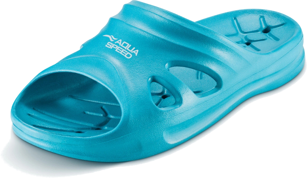Шлепанцы детские AQUA SPEED Florida 464-02 30 бирюзовые фото 2