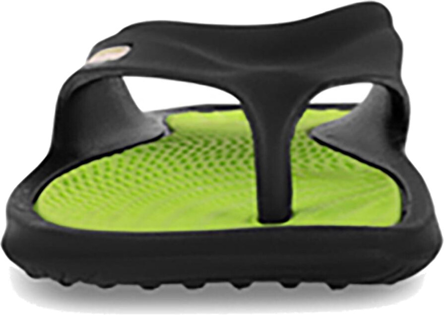 Вьетнамки детские AQUA SPEED Riviera 495-38 31 черные/салатовые фото 5