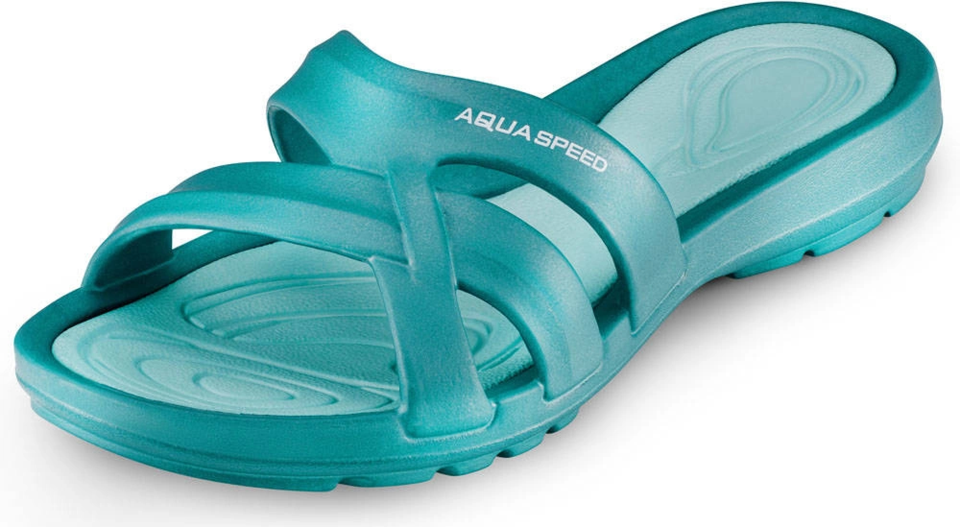 Шлепанцы AQUA SPEED Panama 513-42 38 бирюзовые фото 2