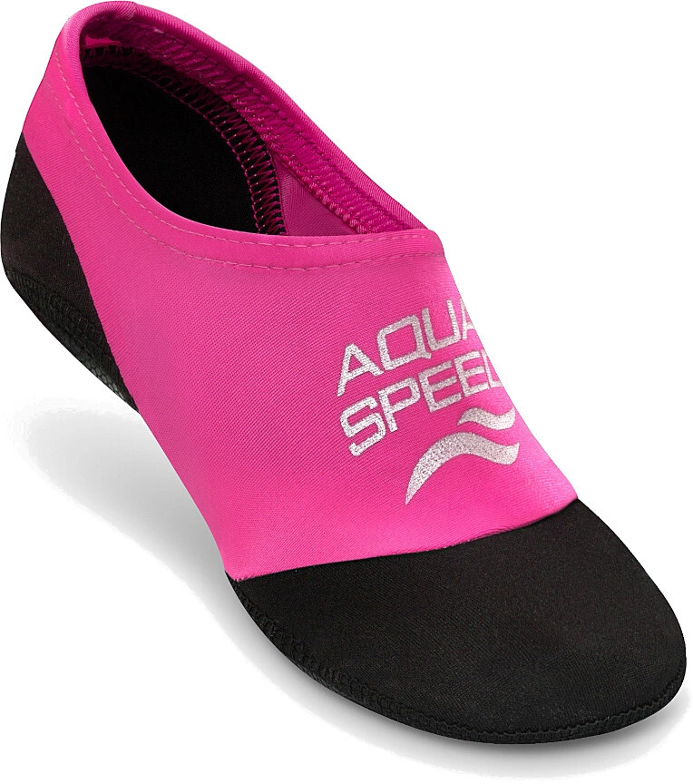 Носки для бассейна детские AQUA SPEED Neo Socks 177-03 30-31 черные/розовые фото 