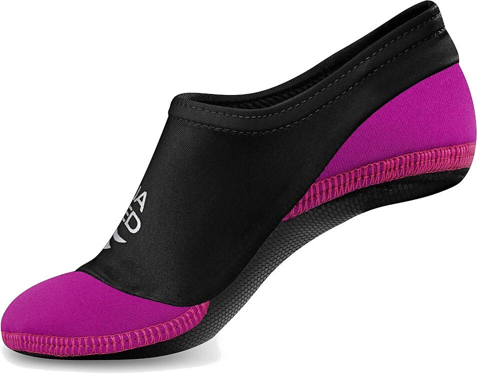 Носки для бассейна AQUA SPEED Neo Socks 177-19 34-35 черные/малиновые фото 2