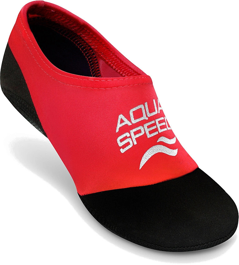 Носки для бассейна AQUA SPEED Neo Socks 177-31 26-27 красные/черные фото 4