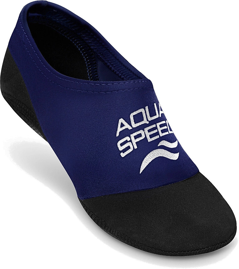 Носки для бассейна AQUA SPEED Neo Socks 177-10 44-45 черные/синие фото 3