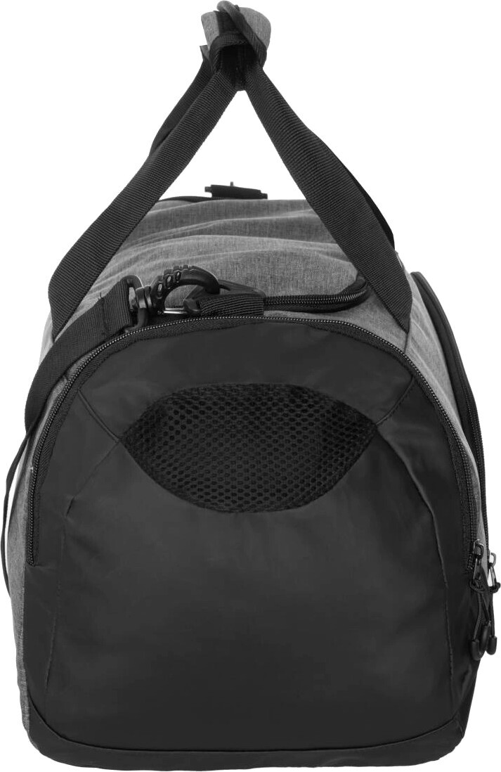 Сумка AQUA SPEED Duffel Bag 141-37 55x26x30см серая/черная фото 3