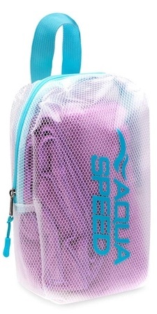 Сумка AQUA SPEED Dry Pouch 757-02 30x21x9 см белая/бирюзовая фото 2
