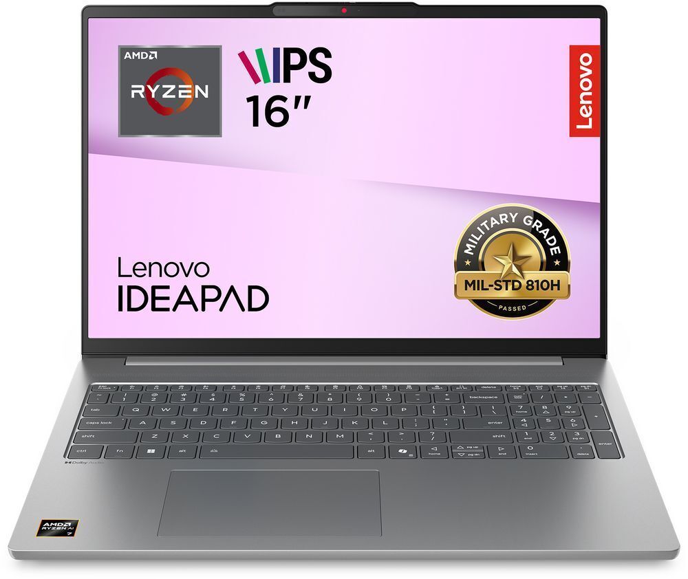 Ноутбук LENOVO IdeaPad Slim 5 16ARP10 Luna Grey (83HU004QRA) фото 
