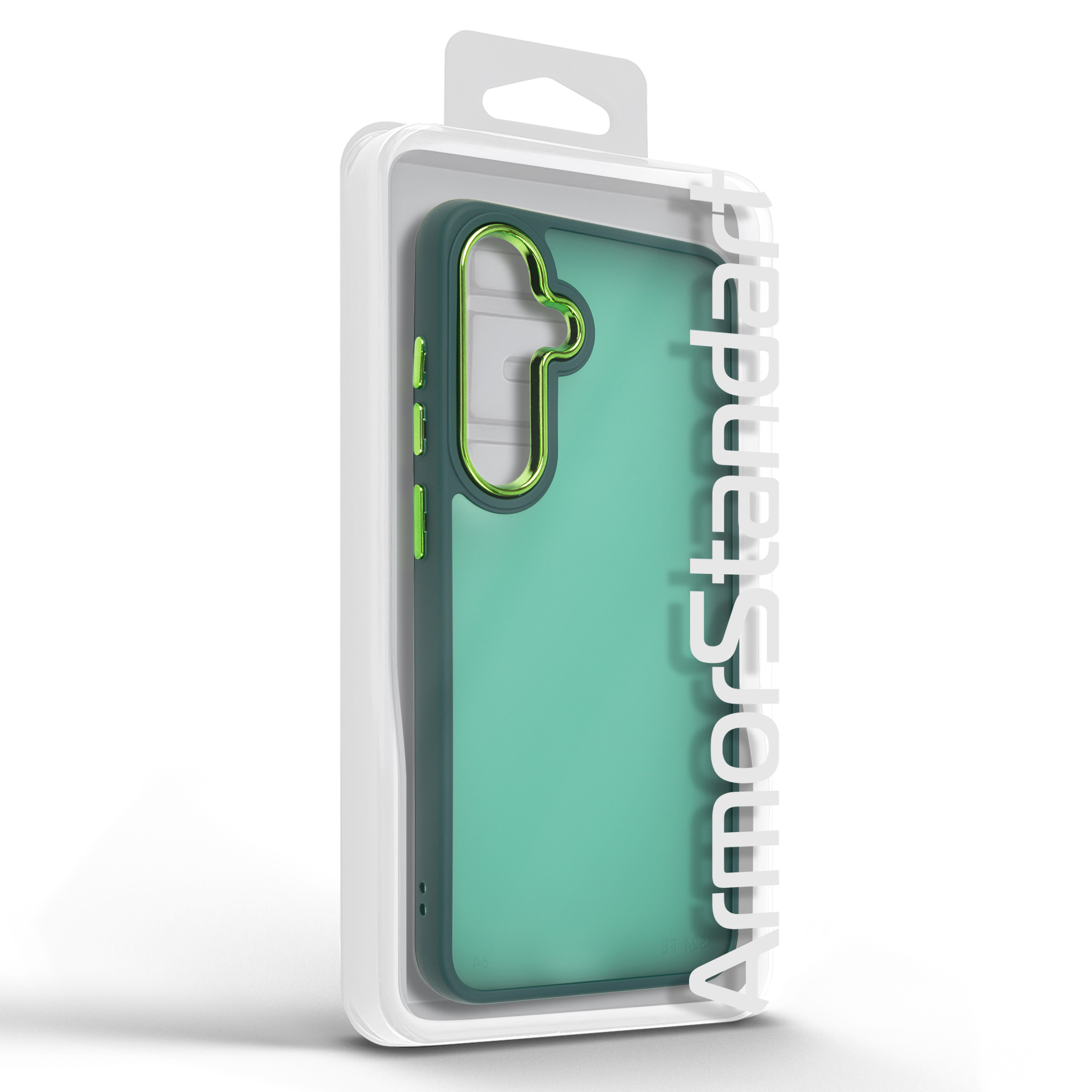 Чехол ArmorStandart Frame для Samsung S24 FE Dark Green (ARM76913) фото 