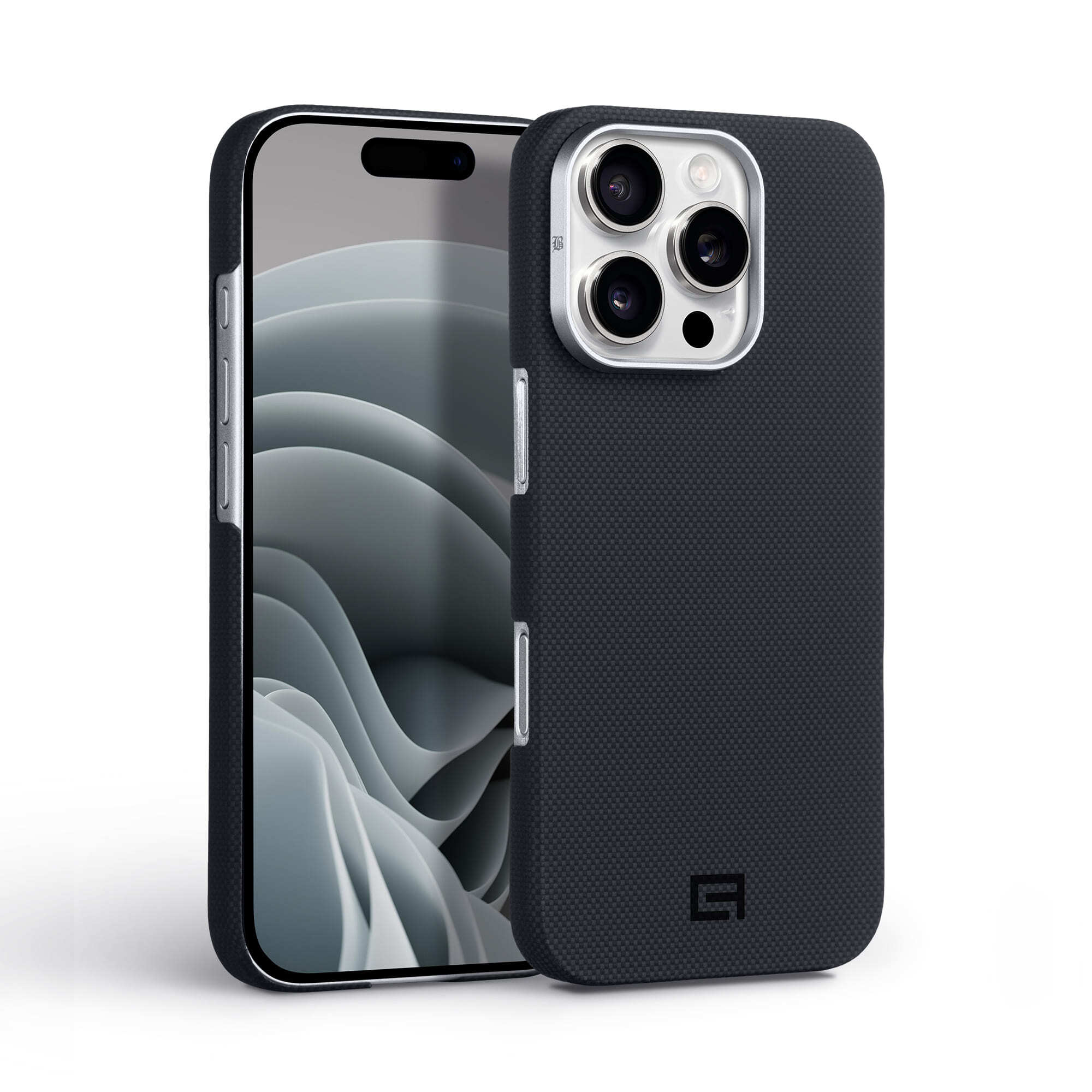 Чехол ArmorStandart BlackIcon Aramid Plain MagCase для Apple iPhone 16 Pro Black (ARM90169) фото2