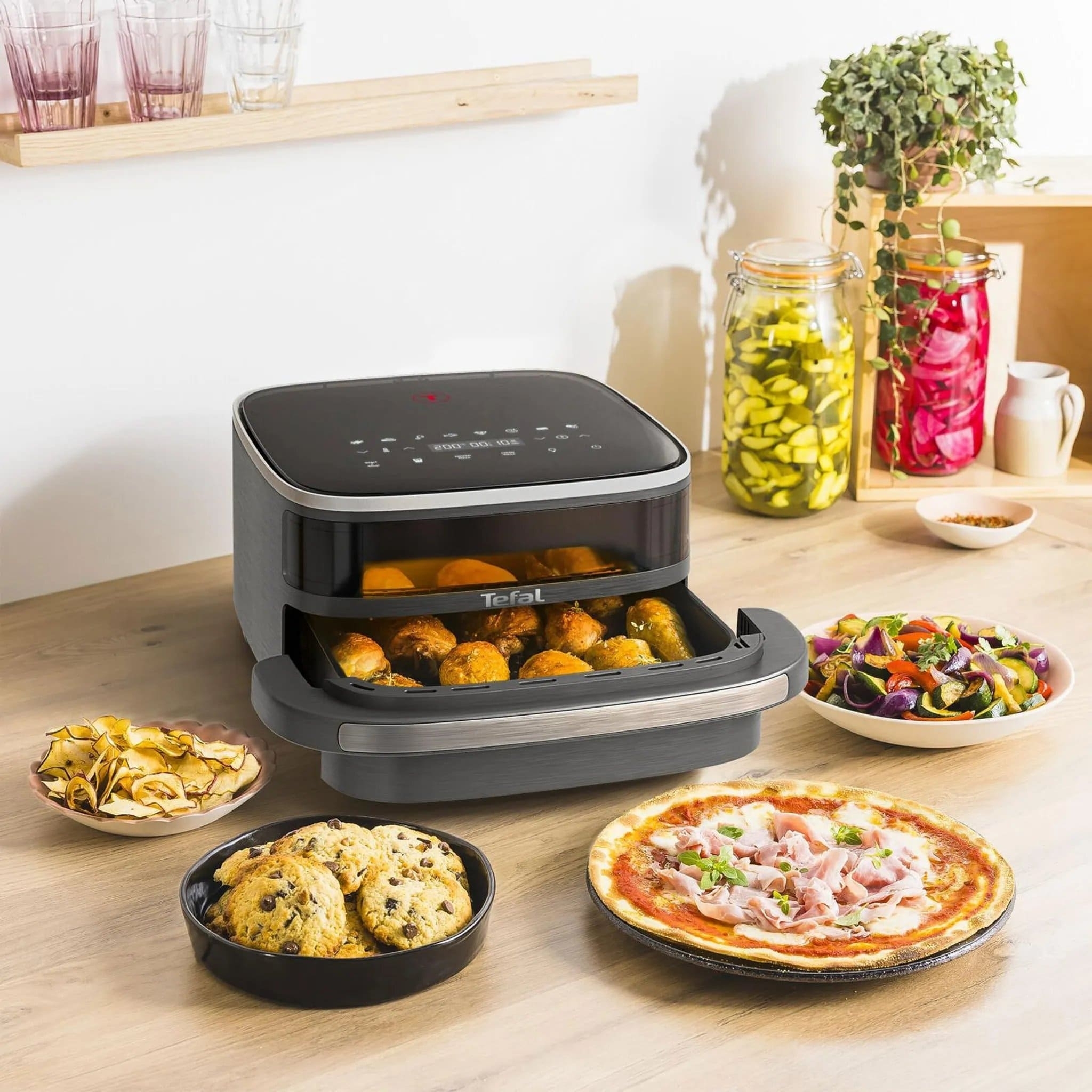 Мультипечь Tefal Easy Fry XL Surface FW402HE0 фото 4