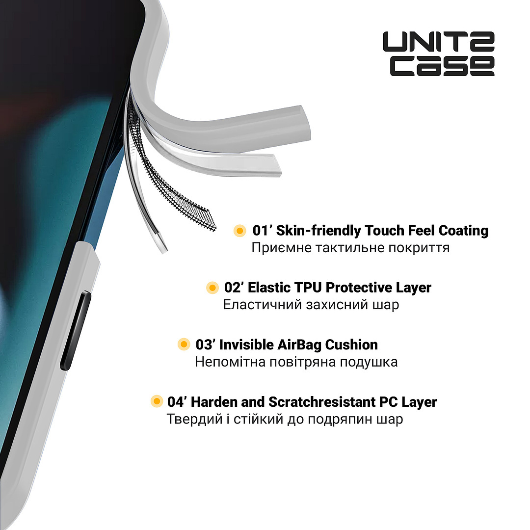 Чехол ArmorStandart UNIT2 для Samsung S24 Plus Matte Clear (ARM74816) фото 