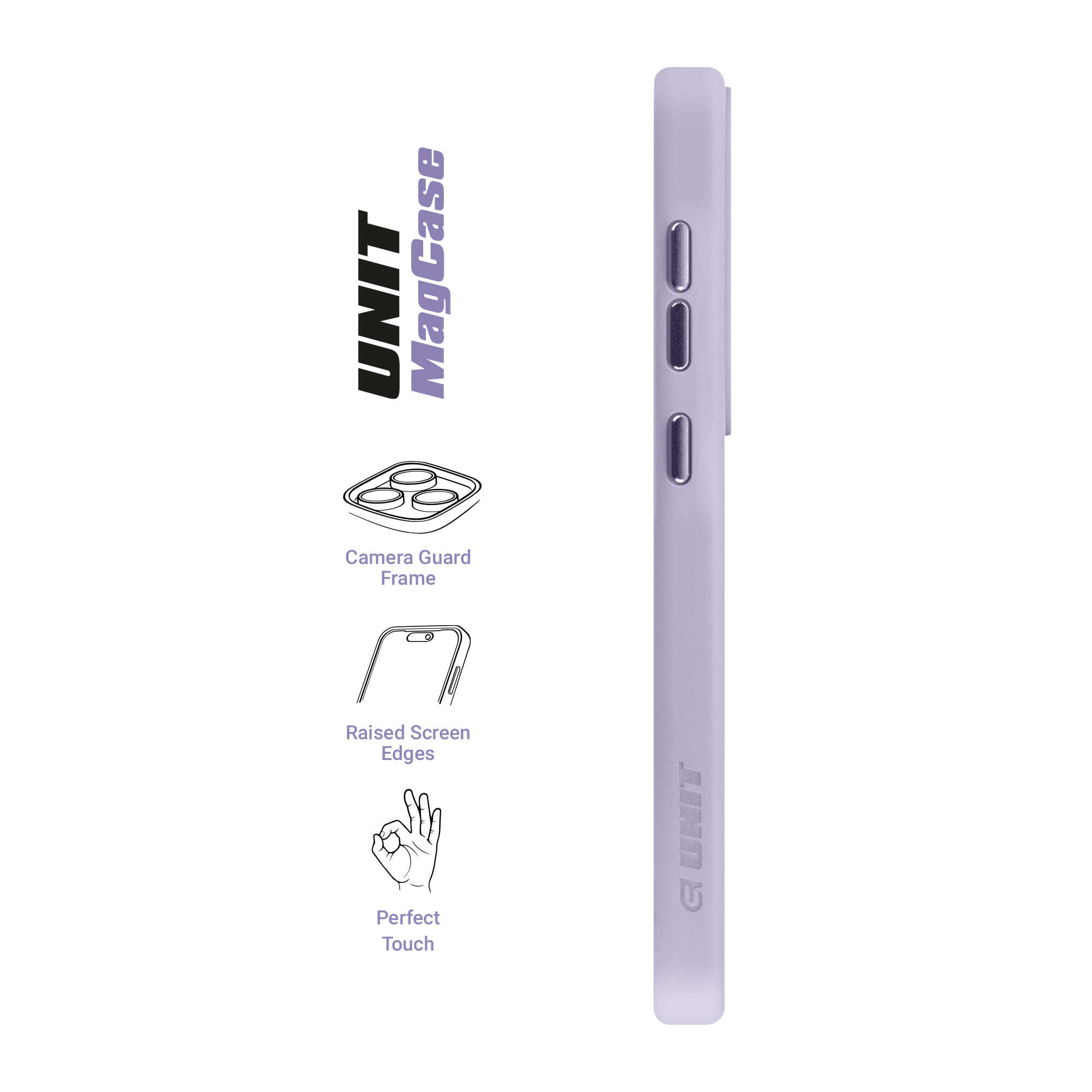 Чехол ArmorStandart Unit MagSafe для Samsung S24 Plus Lavender (ARM74864) фото 