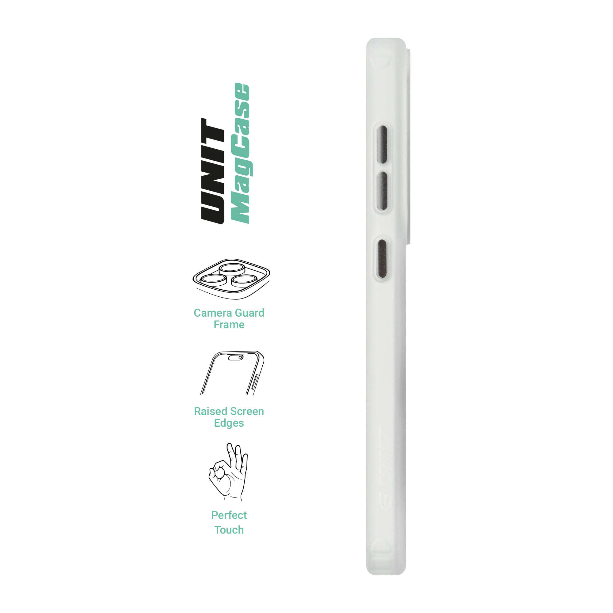 Чехол ArmorStandart Unit MagSafe для Samsung S24 Plus Matte Clear Silver (ARM74865) фото 