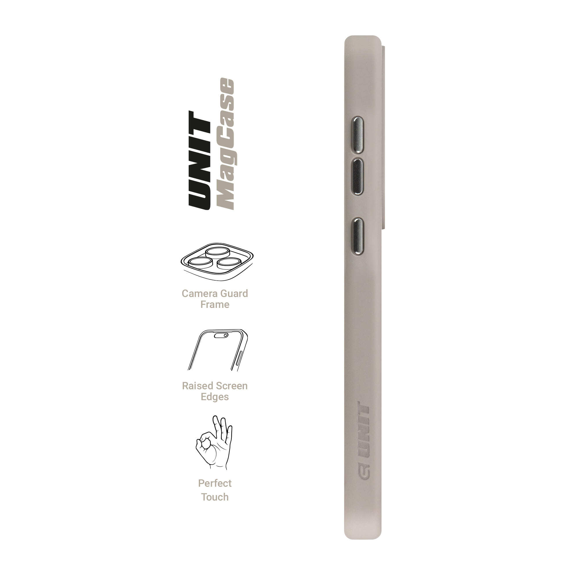 Чехол ArmorStandart Unit MagSafe для Samsung S24 Plus Titanium Grey (ARM74866) фото 