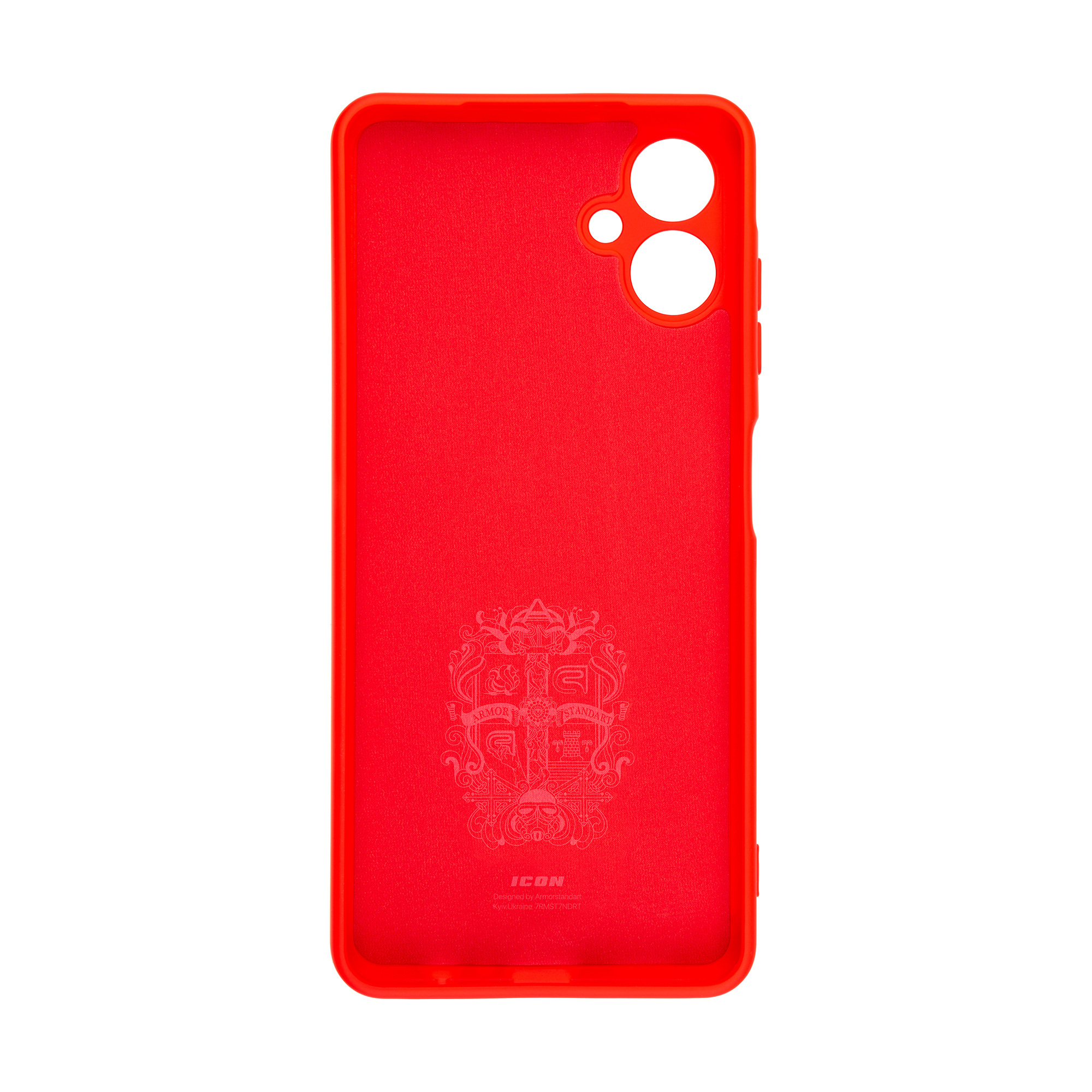 Чехол ArmorStandart ICON для Samsung A06 (A065) Camera cover Red (ARM80136) фото 