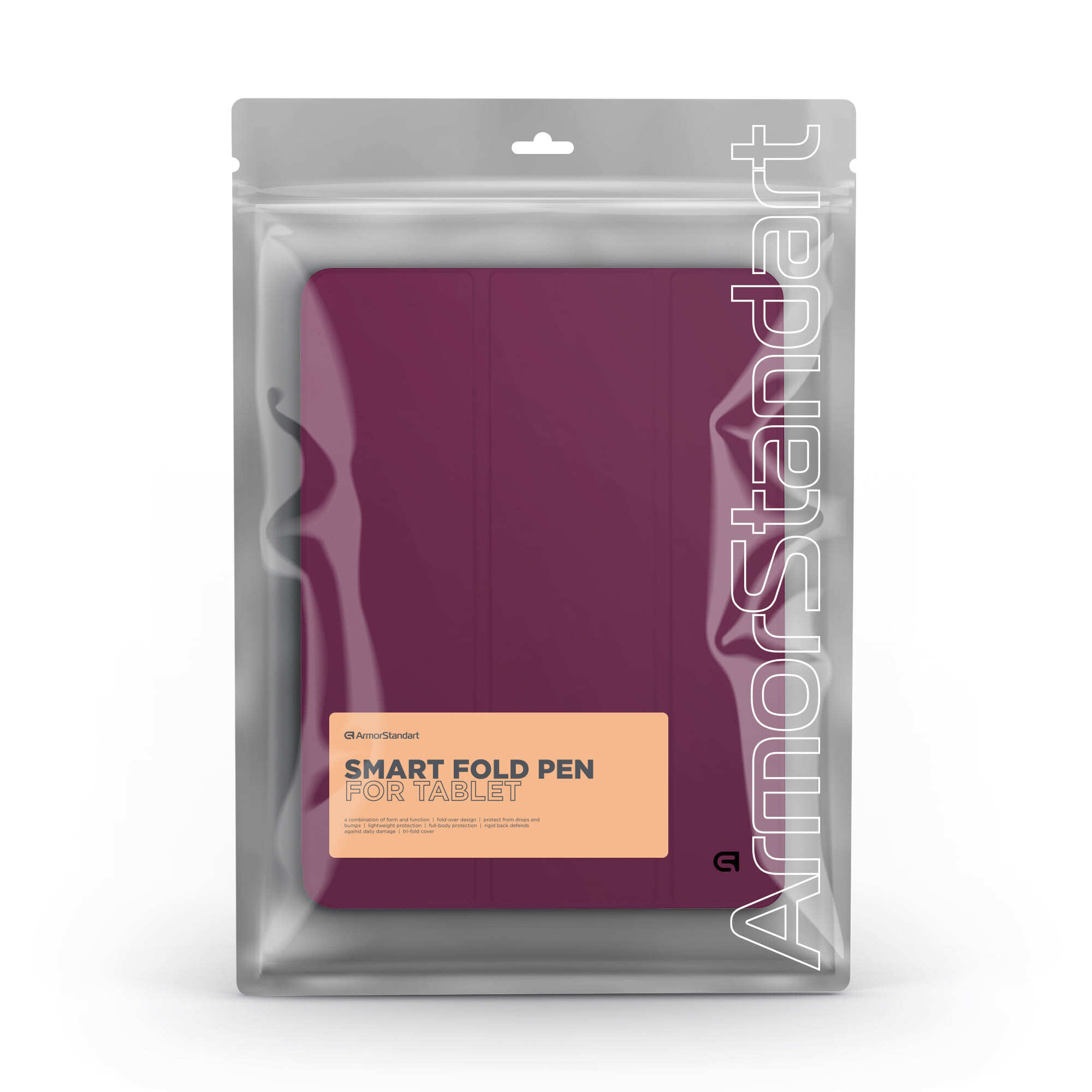 Чехол ArmorStandart Smart Fold Pen для Lenovo Tab M11 Plum (ARM74976) фото 8