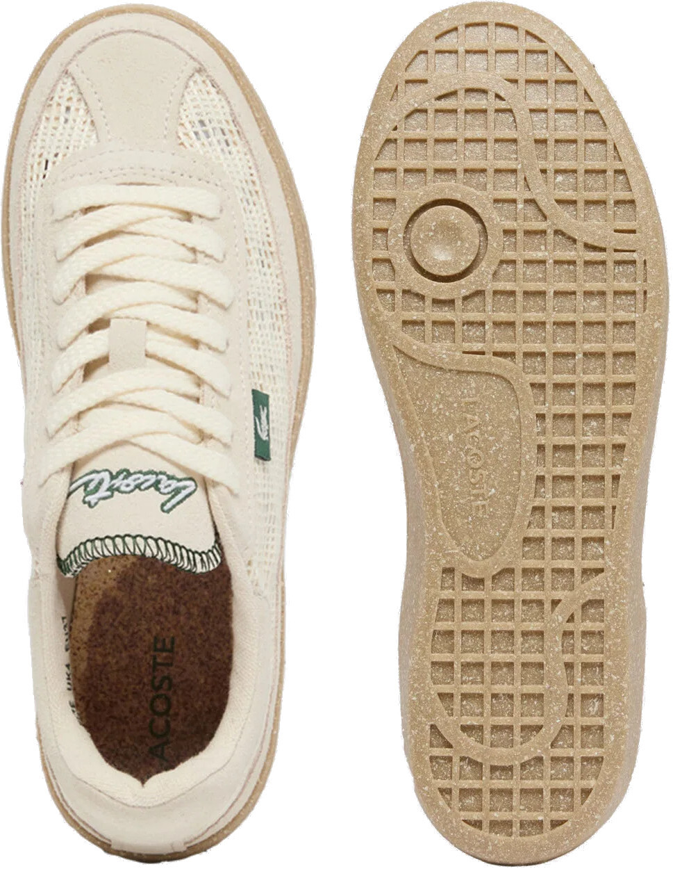 Кеди жіночі Lacoste Baseshot Lite 751SFA0090-OT6 36 (3,5 UK) молочніфото
