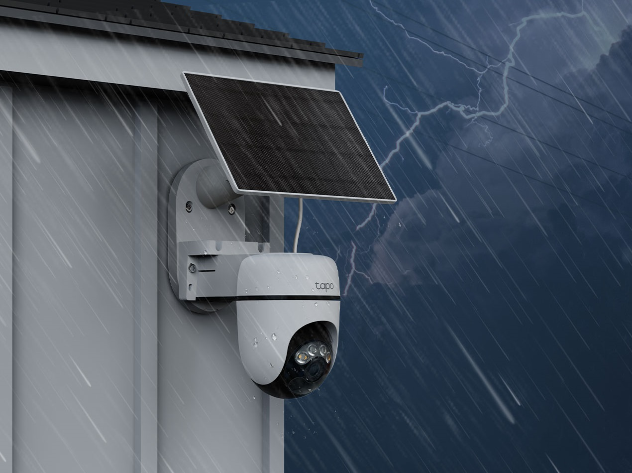 Комплект умной безпроводной камеры TP-LINK TAPO C630 KIT 3K и солнечной панели (TAPO-C630KIT) фото 