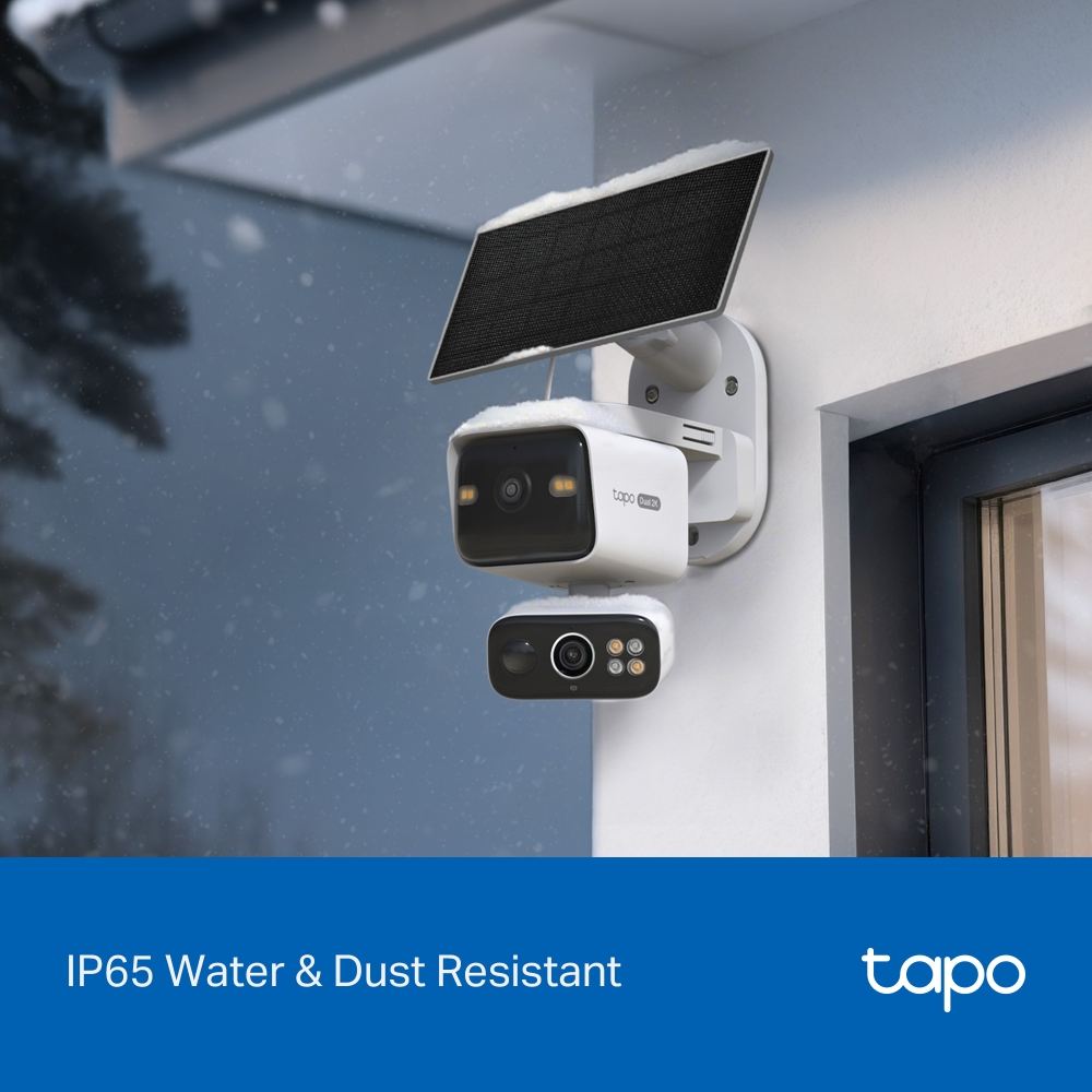 Комплект умной безпроводной камеры TP-LINK TAPO C645D KIT 2K QHD и солнечной панели (TAPO-C645DKIT) фото 