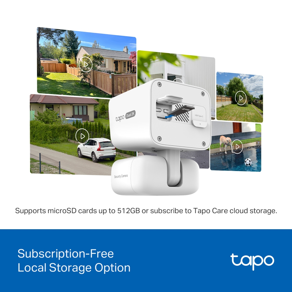 Комплект умной безпроводной камеры TP-LINK TAPO C645D KIT 2K QHD и солнечной панели (TAPO-C645DKIT) фото 