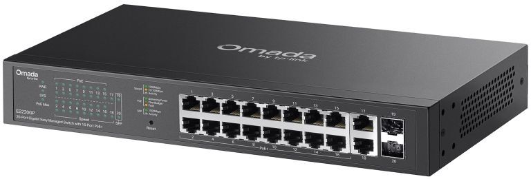 Коммутатор TP-LINK ES220GP 18xGE (16xPoE) WebSmart (ES220GP) фото4