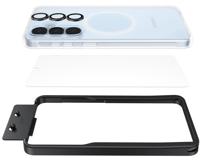 Набор защиты Belkin 3в1 для Samsung Galaxy S26+ (стекло, чехол, защита камеры) (1 Pack) (BUA003HQ) фото 