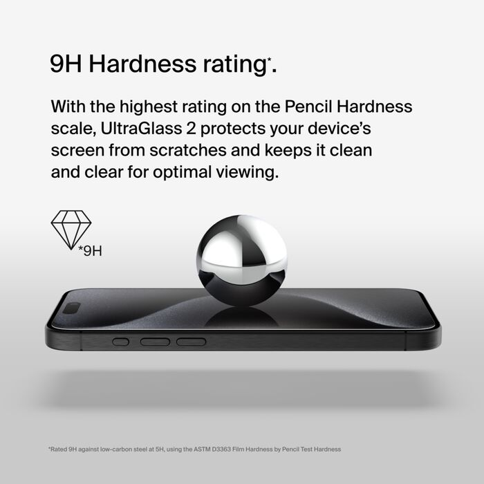 Захисне скло Belkin для iPhone 15 Pro Max UltraGlass2 AM (OVA134ZZ)фото