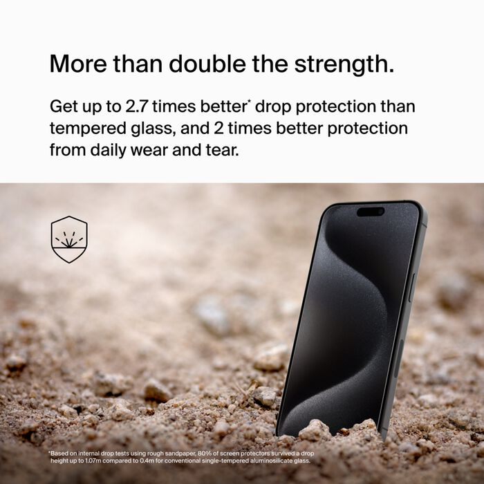 Захисне скло Belkin для iPhone 15 Pro Max UltraGlass2 AM (OVA134ZZ)фото