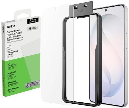 Защитное стекло Belkin Samsung Galaxy S26 Titan EcoGuard (OVB078HQ) фото 