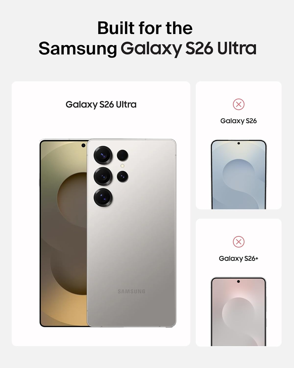 Захисне скло Belkin для Samsung Galaxy S26 Ultra Titan EcoGuard (OVB080HQ)фото