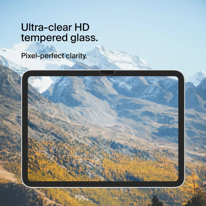 Захисне скло Belkin для iPad 11/10 (2025 A16/2022) TemperedGlass (OVI004ZZ)фото