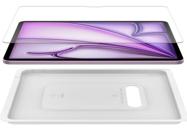 Защитное стекло Belkin для iPad Air 13 (2024 М2/2025 M3) TemperedGlass (OVI008HQ) фото 5