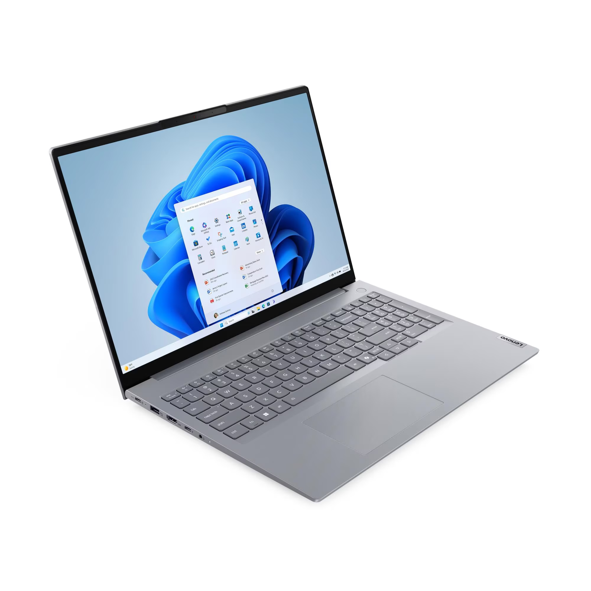 Ноутбук LENOVO ThinkBook 16 G9 IRL Arctic Grey (21US005VRA)фото