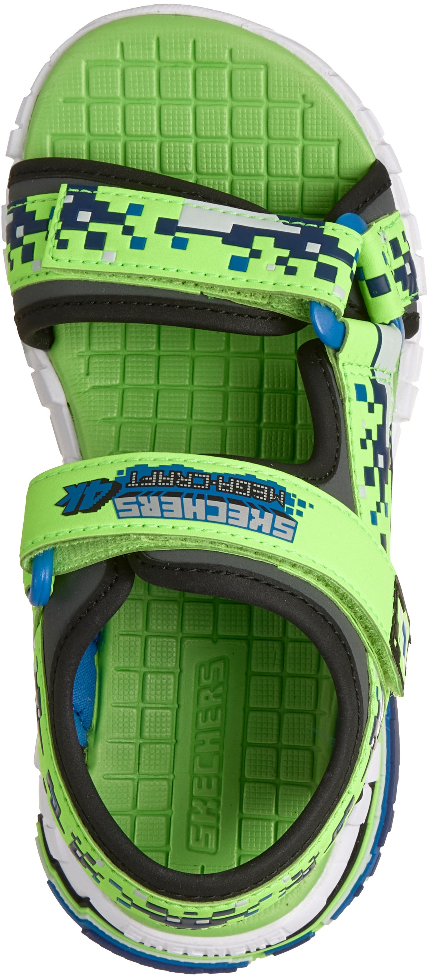 Сандали для мальчиков Skechers Mega-Splash 4K 402161L LMBK 32 (1 US) зеленые фото 