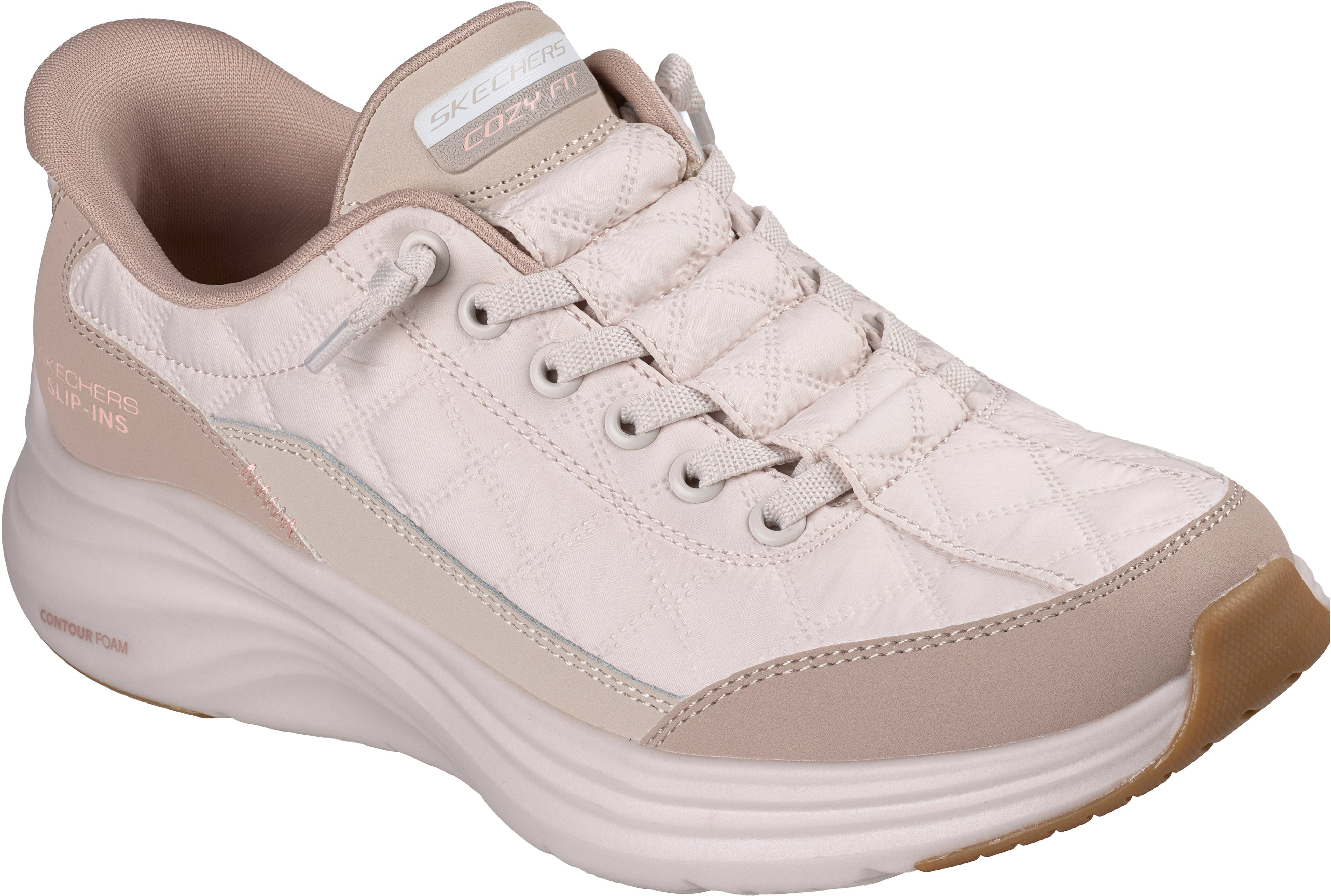 Кроссовки женские Skechers Contour Foam 150404 NTTP 39 (9 US) бежевые фото 