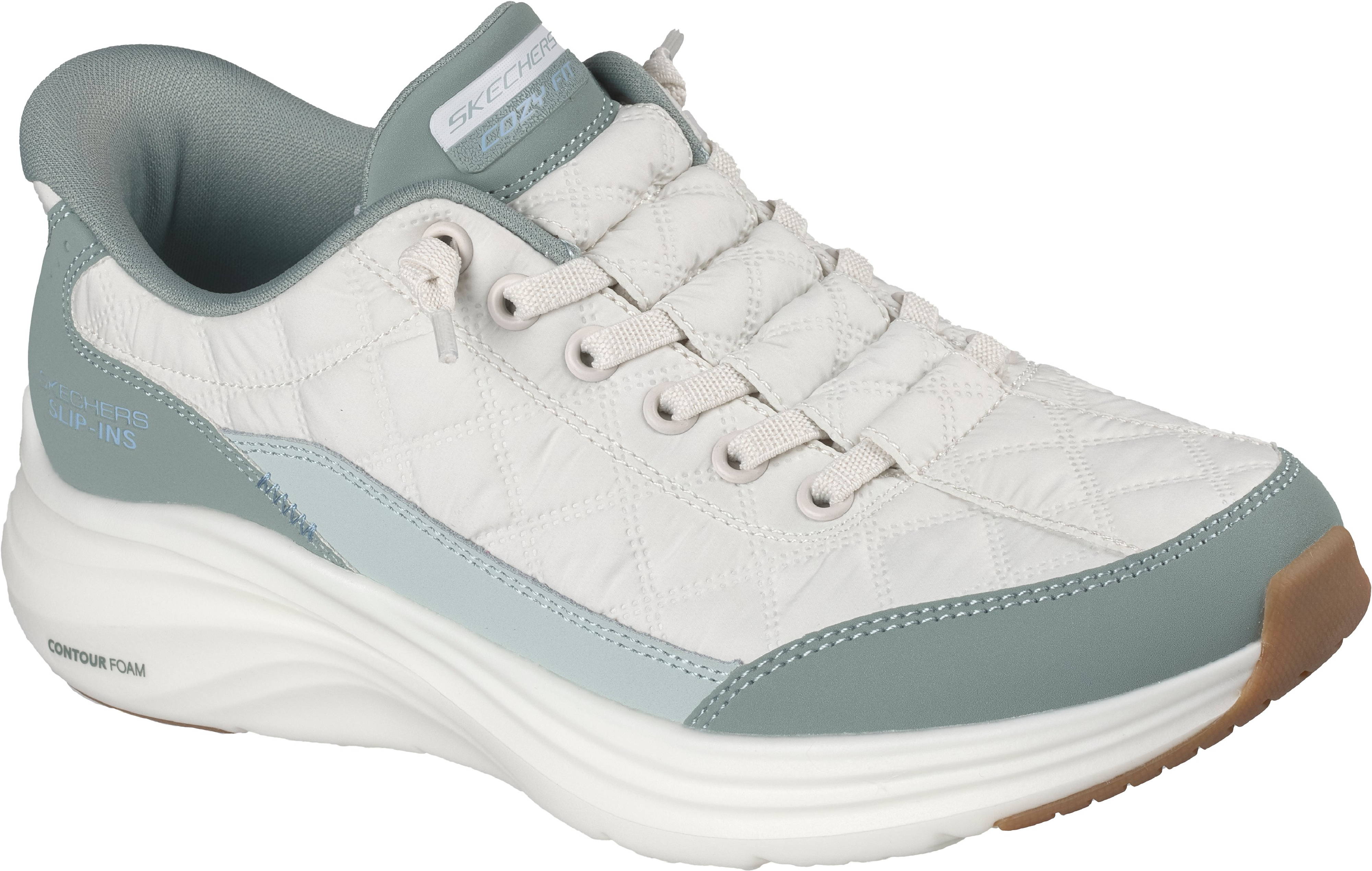 Кроссовки женские Skechers Contour Foam 150404 SAGE 37 (7 US) молочные фото 