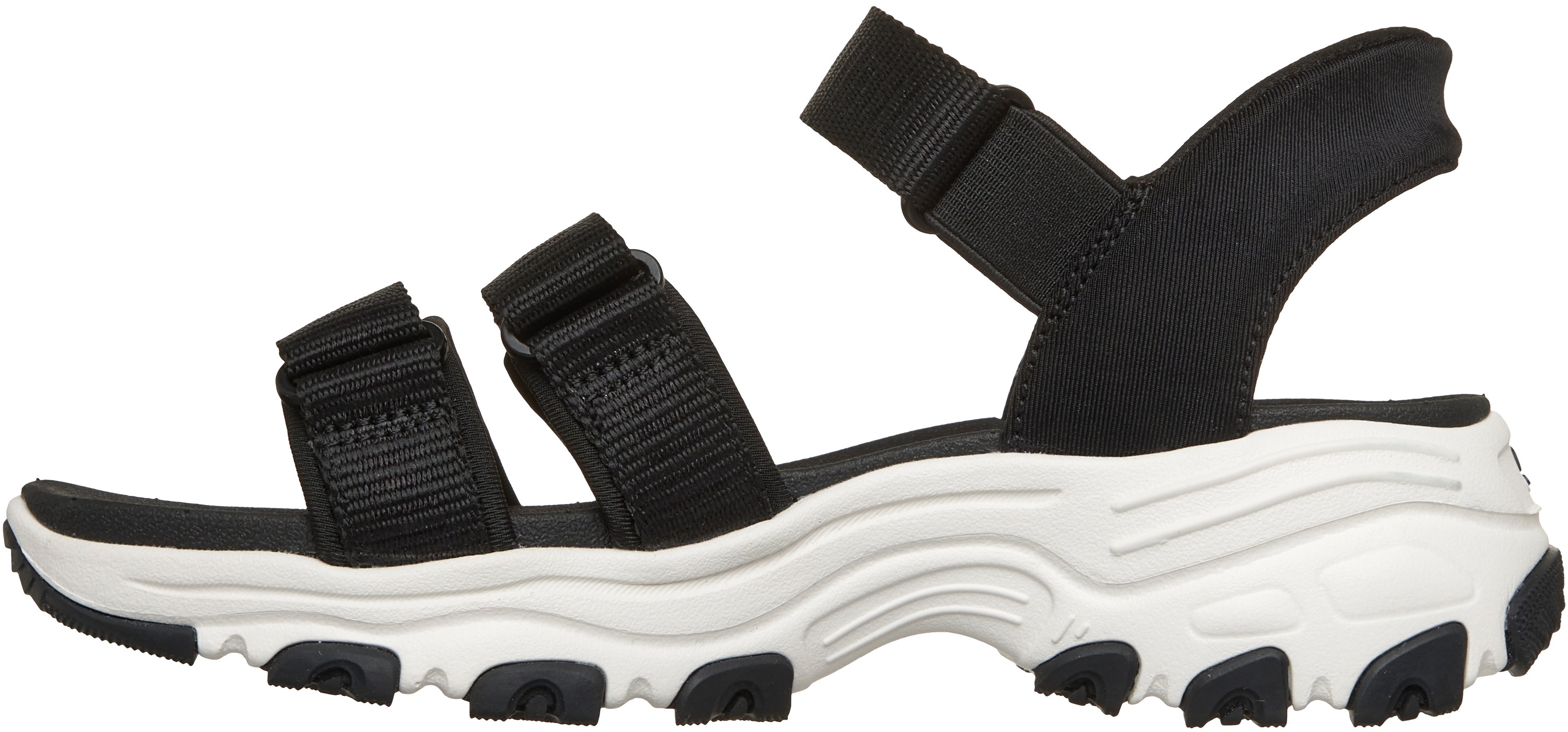 Сандали женские Skechers D'Lites 163651 BLK 40 (10 US) черные фото 
