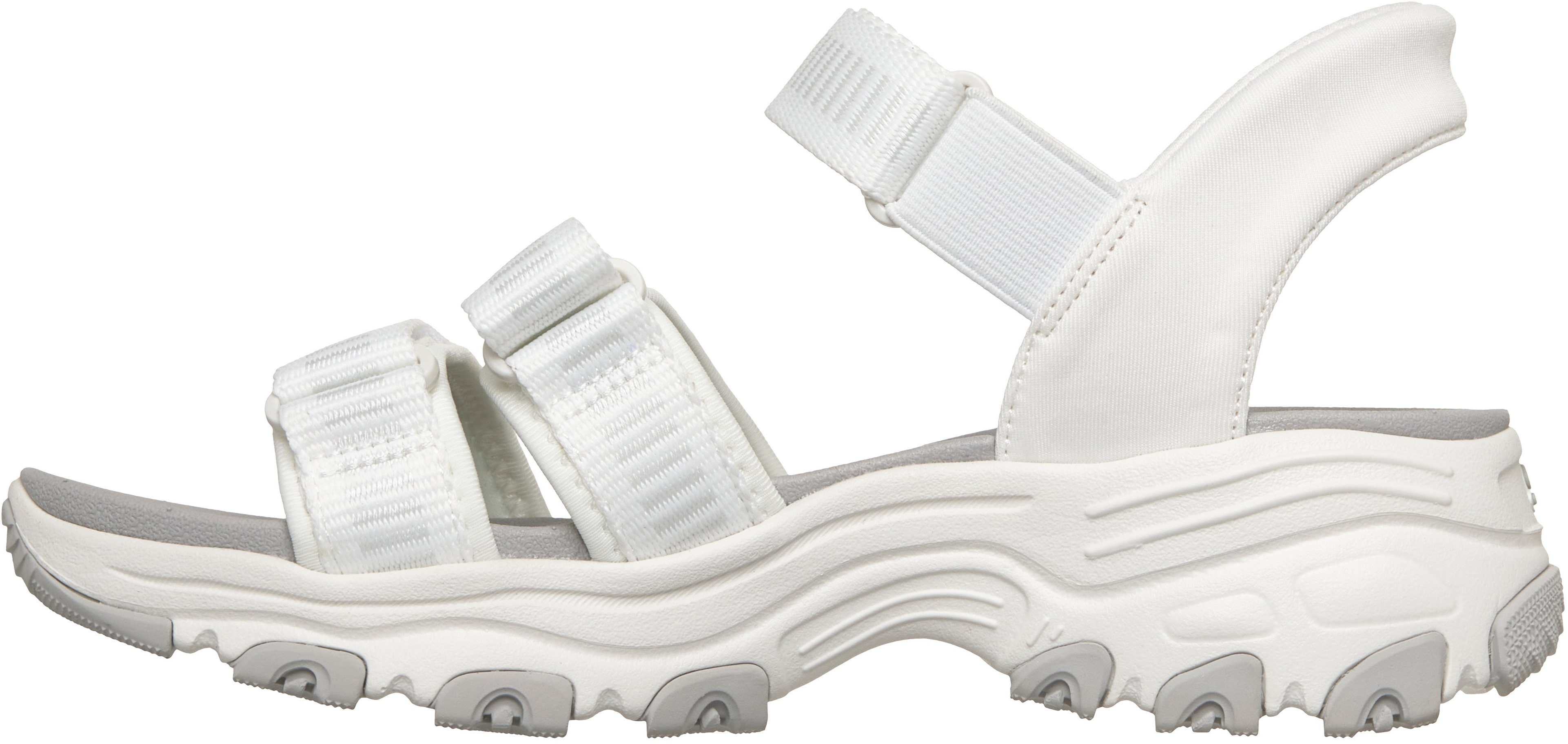 Сандали женские Skechers D'Lites 163651 WHT 38 (8 US) белые фото 
