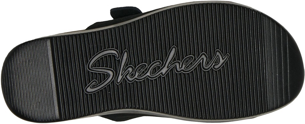 Шлепанцы женские Skechers Lifted Comfort 164191 BLK 38 (8 US) черные фото 5