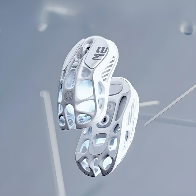 Игровая мышь GravaStar Mercury M2 BT/WL/USB-A RGB Opaline White (GRAVASTARM2_WHT) фото 