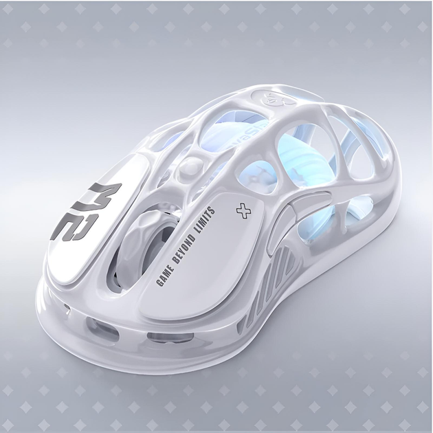 Игровая мышь GravaStar Mercury M2 BT/WL/USB-A RGB Opaline White (GRAVASTARM2_WHT) фото 