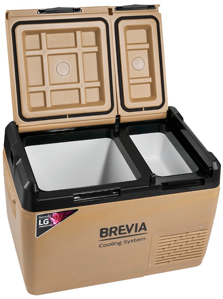 Портативний холодильник BREVIA 31л двокамерний (Компресор LG) (23335) фото 2