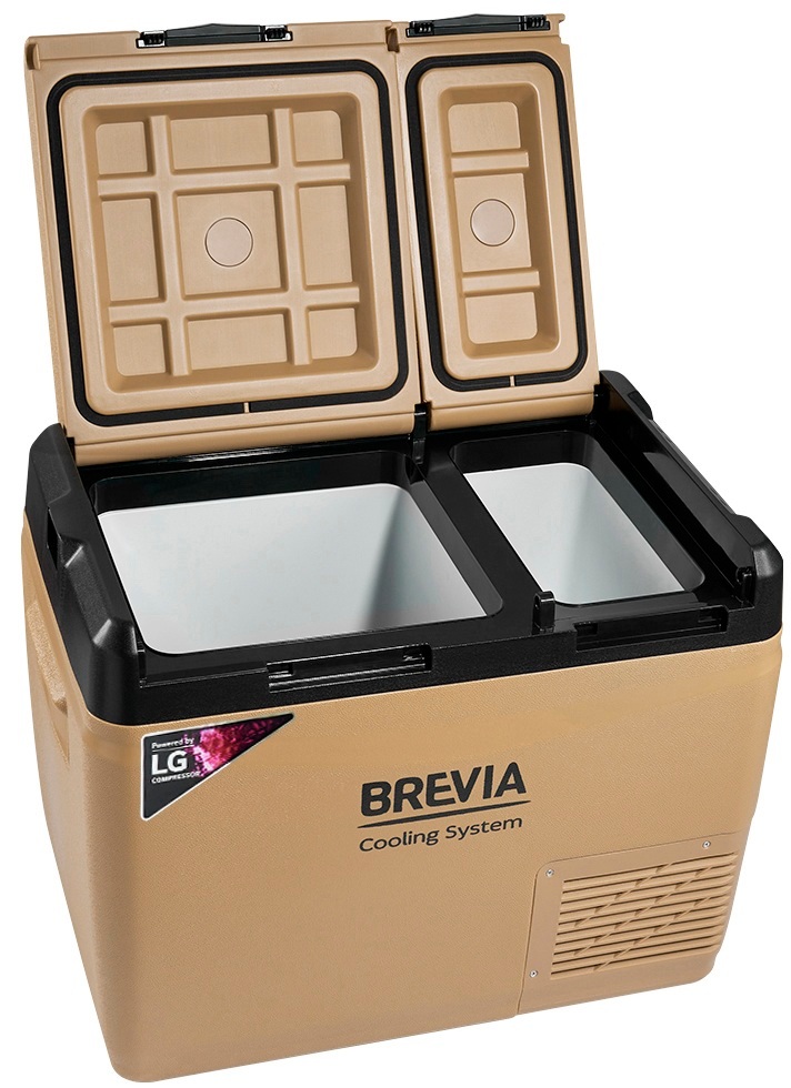 Портативний холодильник BREVIA 39L, двокамерний (Компресор LG) (23405) фото 2