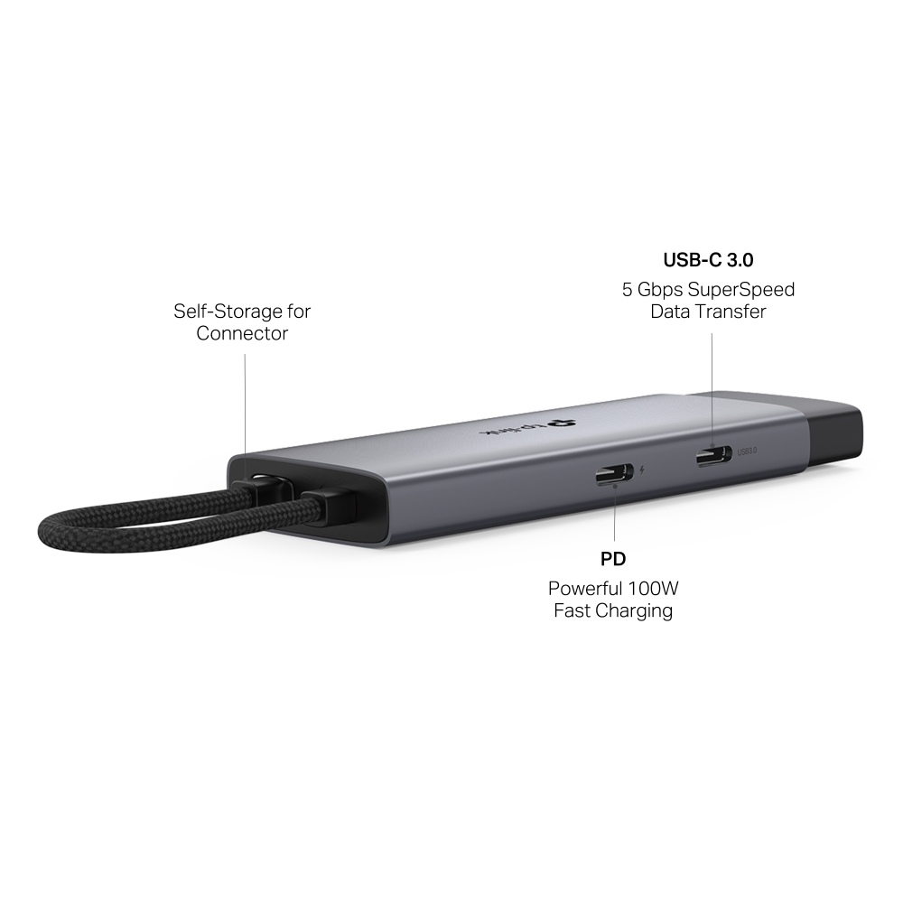 Хаб USB TP-LINK UH5020C USB-C > 2xUSB3.0/1xUSB-C/1xHDMI/1xPD 100Wh (UH5020C)фото