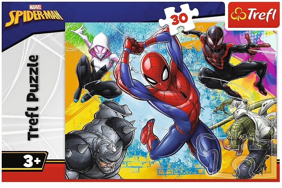 Пазл Trefl Marvel Spider-man Кольори Людини-павука 30 елементів (5900511183078) фото3