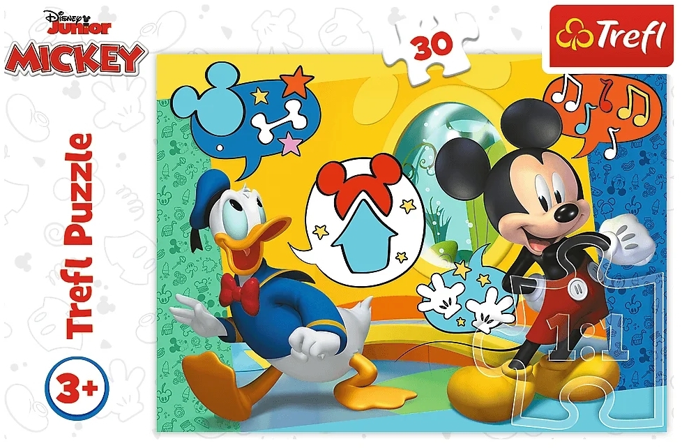 Пазл Trefl Mickey&friends Мікі Маус і веселий будинок 30 елементів (5900511182897) фото3