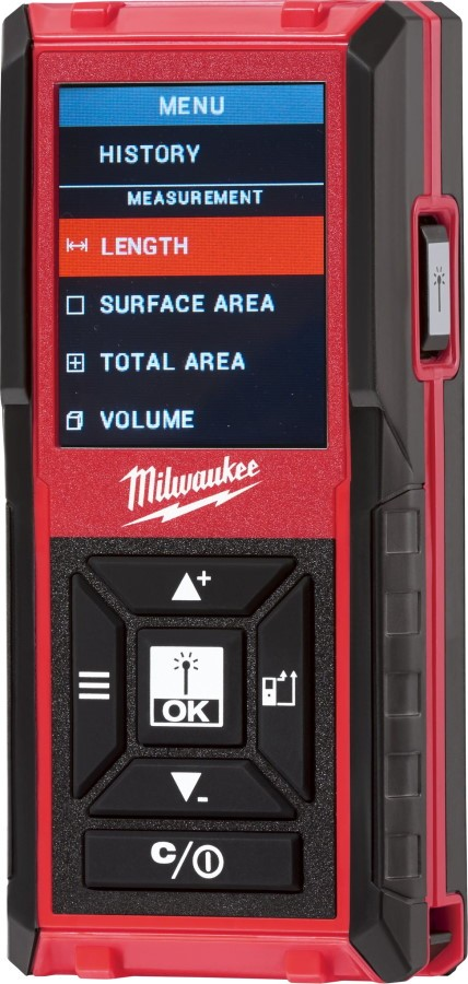 Дальномер лазерный Milwaukee LDM45, 0.05-45м, ±2мм, 2AАA IP54 0.11кг фото 