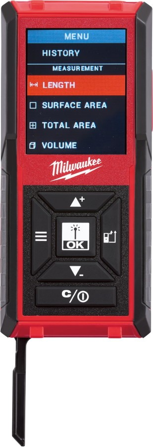 Дальномер лазерный Milwaukee LDM45, 0.05-45м, ±2мм, 2AАA IP54 0.11кг фото 
