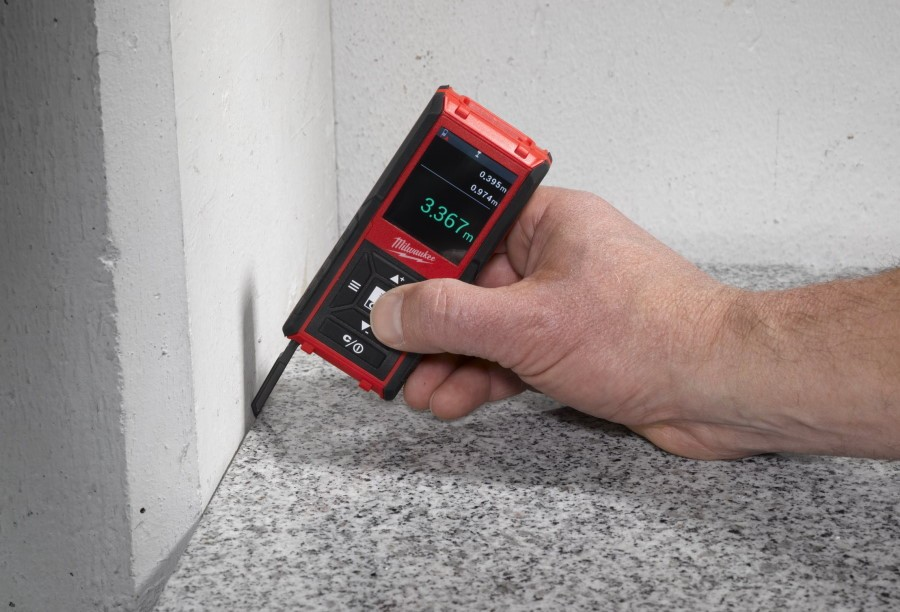 Дальномер лазерный Milwaukee LDM45, 0.05-45м, ±2мм, 2AАA IP54 0.11кг фото 