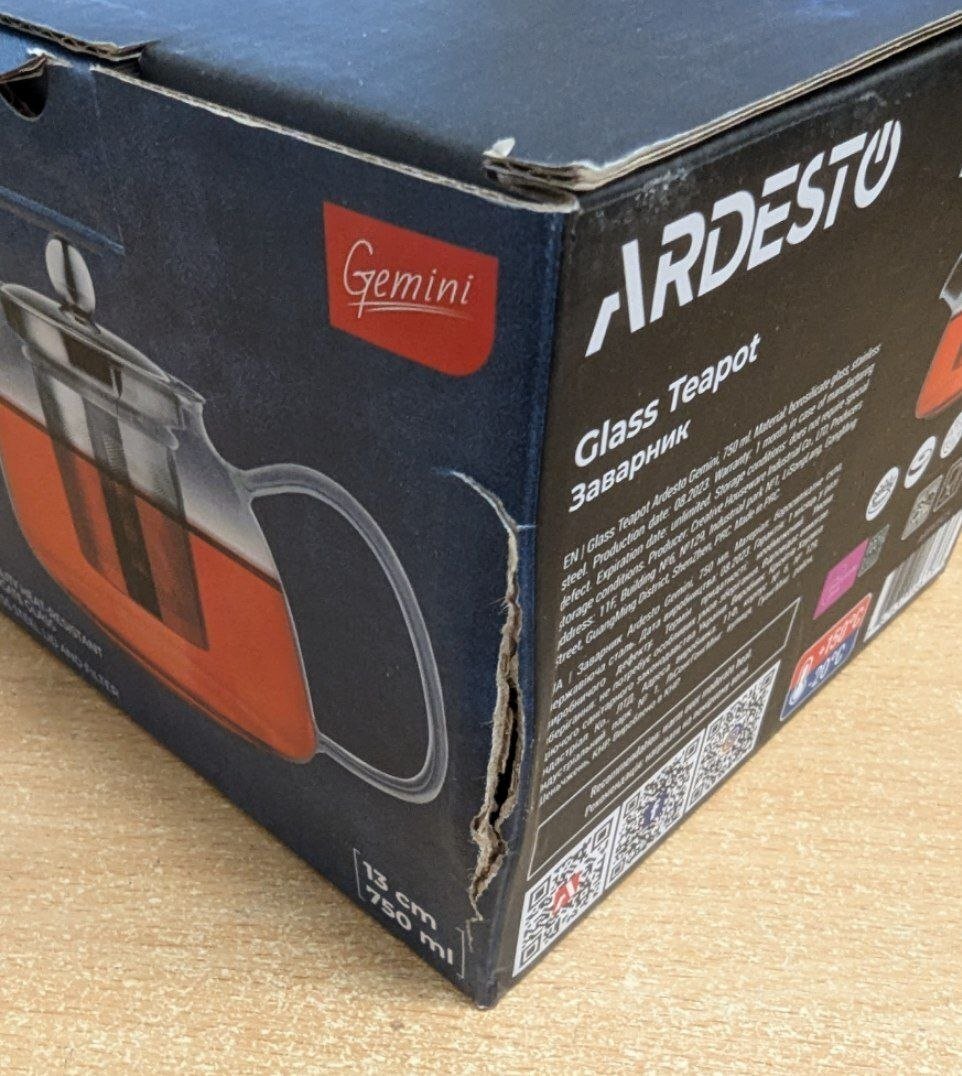 Заварник ARDESTO Gemini, 750 мл (AR1975GS) фото 