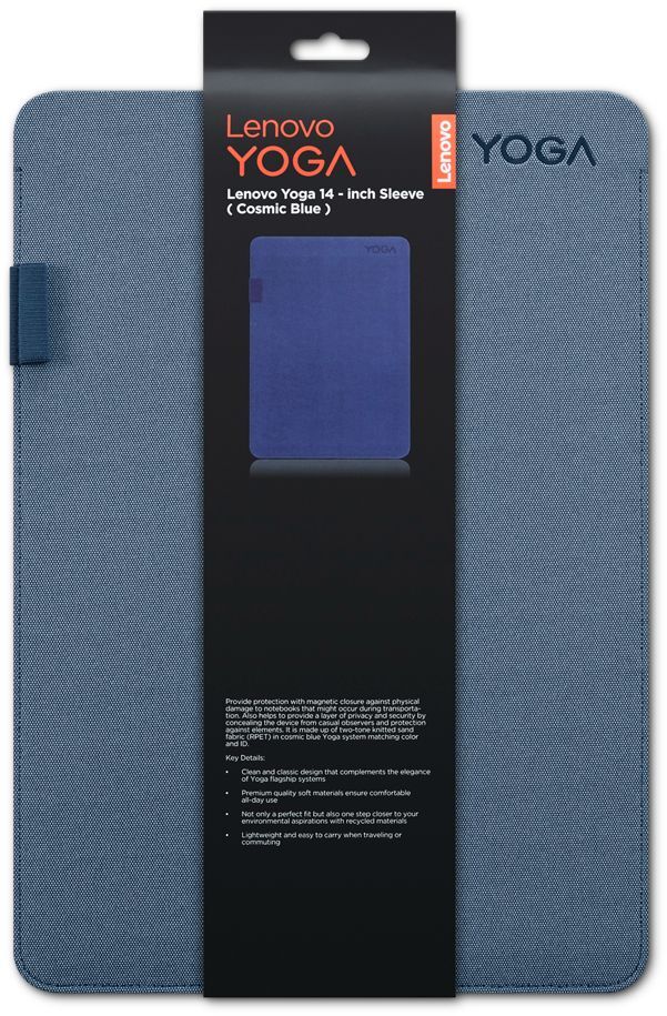 Чохол Lenovo Yoga 14 Sleeve Cosmic Blue (GX41N42944)фото